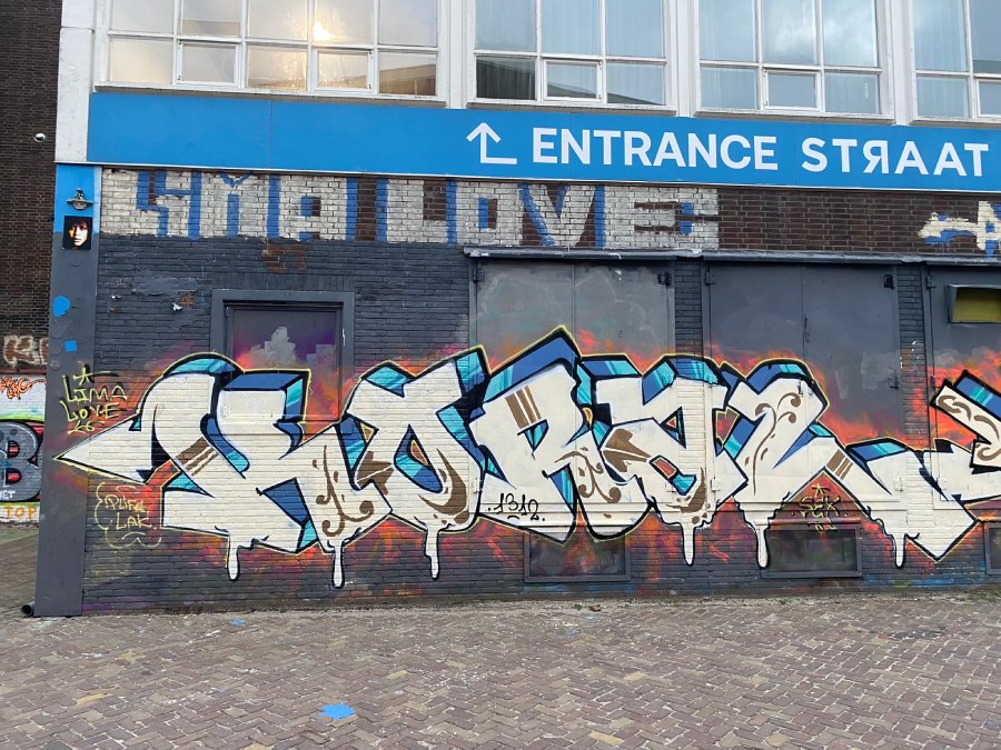 koral, ndsm, graffiti, amsterdam